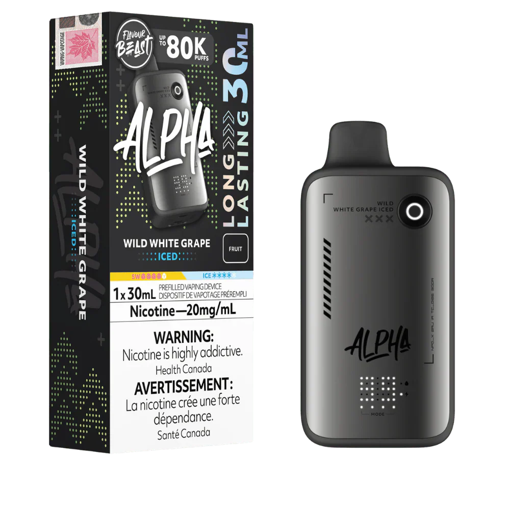 Flavour Beast 80k Wild white grape ice (Provincial Tax)