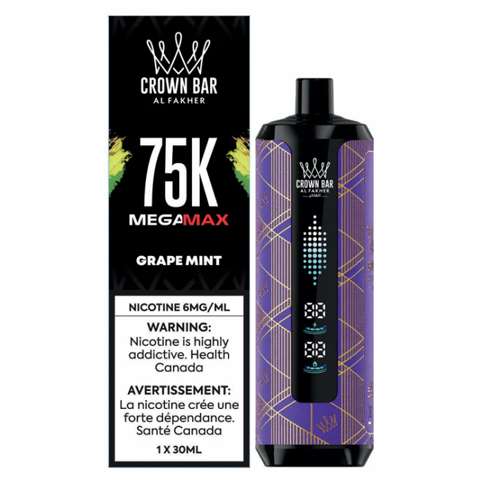 Crown bar 75k Grape mint*