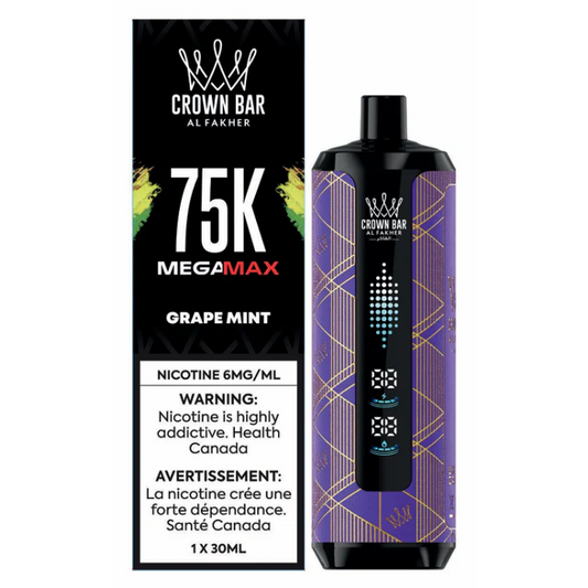 Crown bar 75k Grape mint*