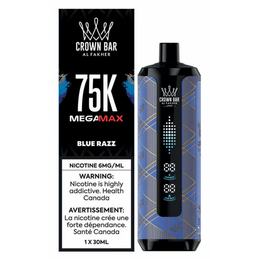 Crown bar 75k Blue Razz*