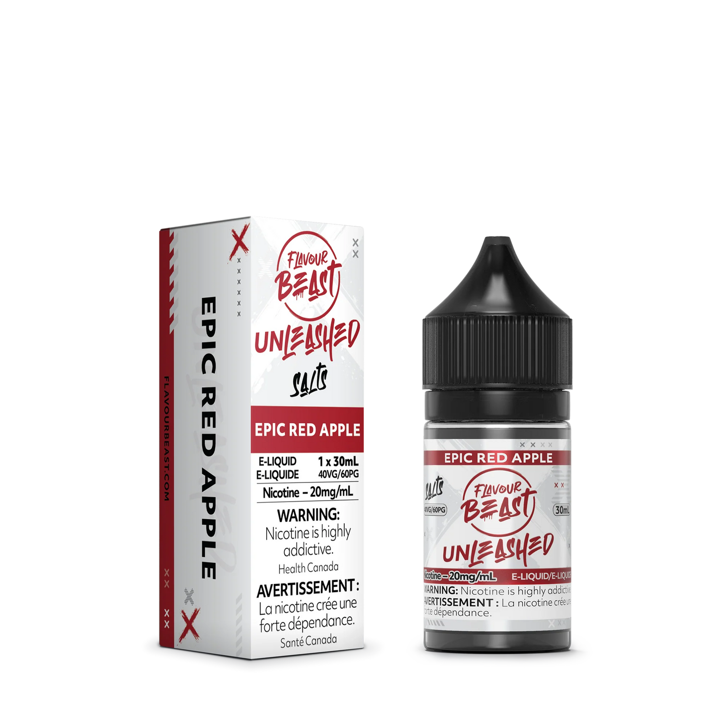 Flavour Beast unleashed eliquid epic red apple 20mg/30ml*