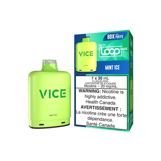 Stlth loop max x Vice 80k Mint Ice (provincial tax)