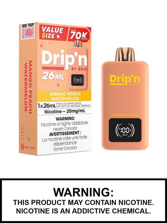 Dripn 70k Mango peach watermelon (Provincial tax)