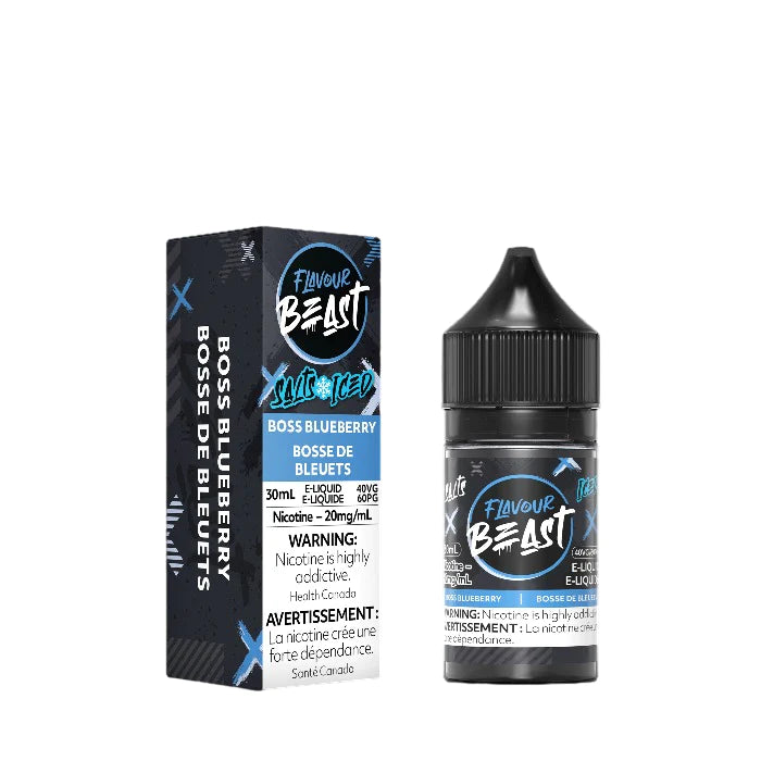 Flavour beast eliquid boss blueberry 20mg/30ml *