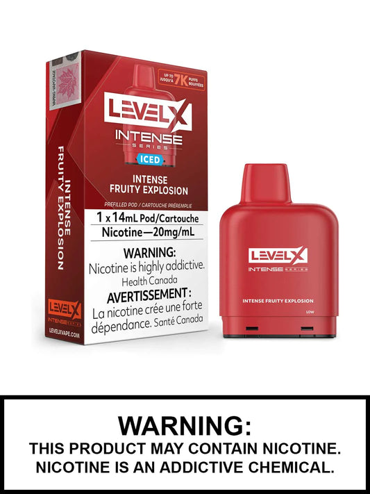Level X Intense Fruity Explosion Iced