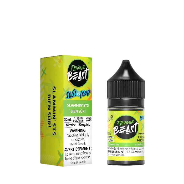 Flavour beast eliquid slammin sts iced 20mg/30ml *