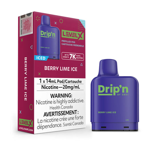 Level X Dripn Berry Lime Ice