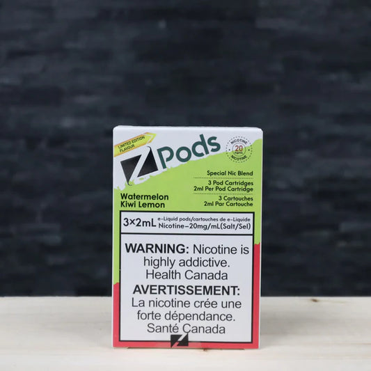 Z pods watermelon kiwi lemon