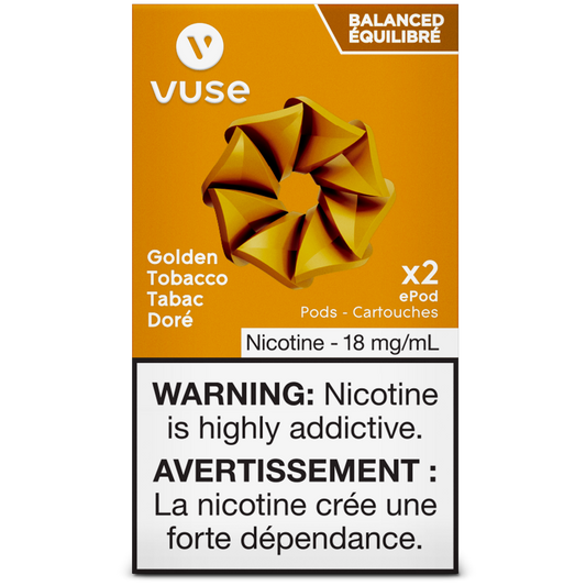 Vuse ePod Golden Tobacco Pods *