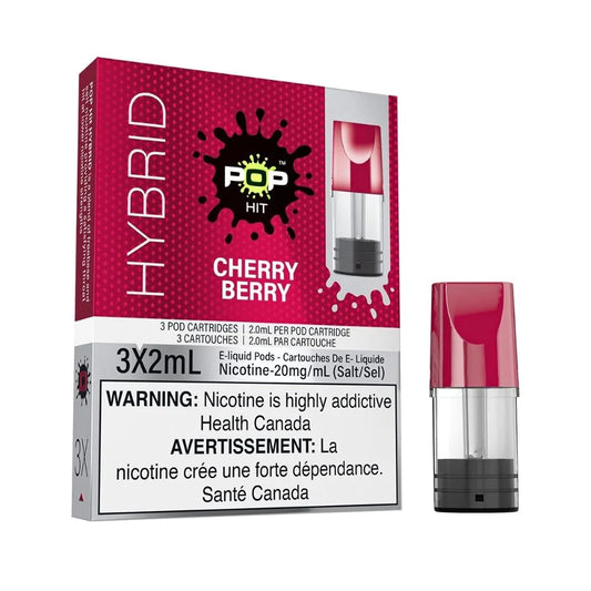 POP Hit Pods Cherry Berry 20mg (provincial)