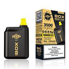 Pop Box Hit G.O.A.T 3500puff Banana Ice