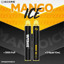 Vapebase X3 3000puff Mango Ice