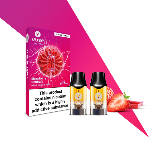 Vuse ePod Strawberry Rhubarb 18mg *