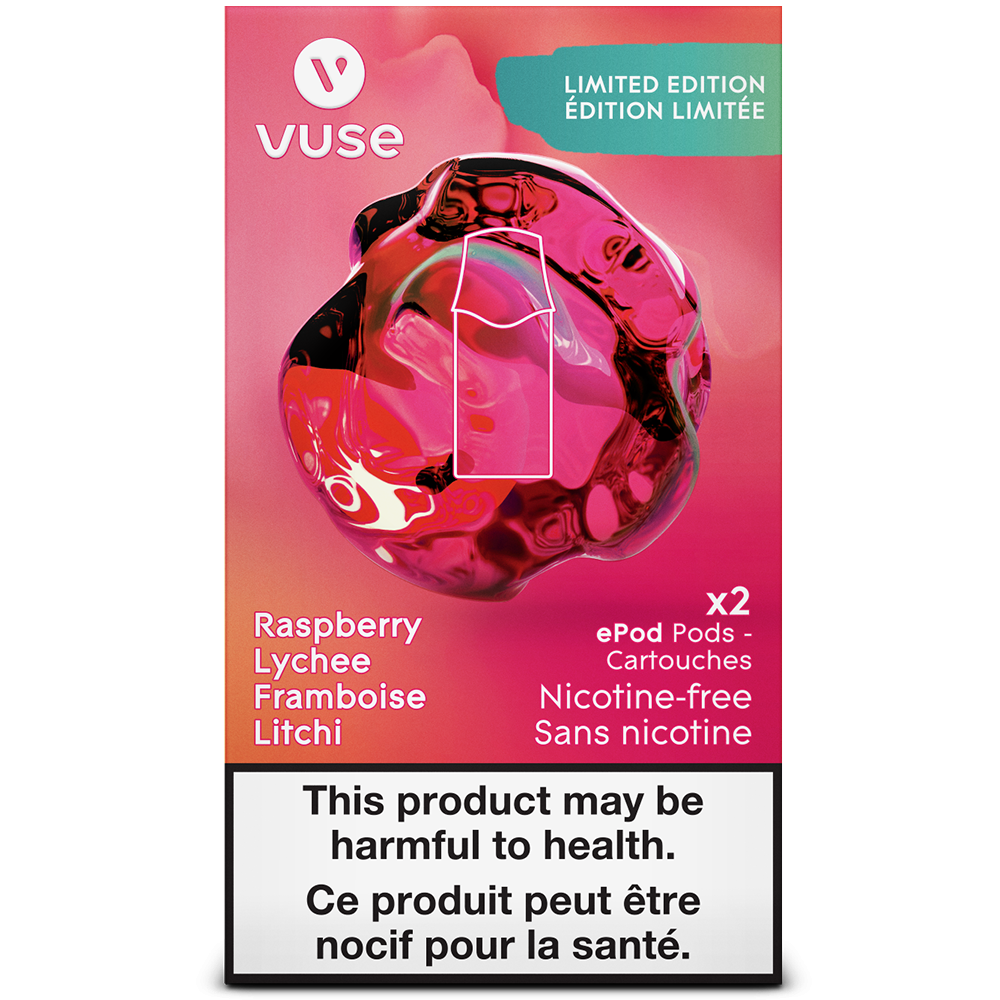 Vuse ePod Raspberry Lychee Pods (2x) - Limited Edition *