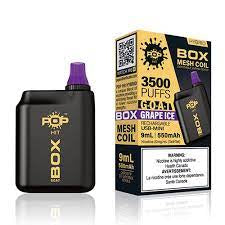 Pop Box Hit G.O.A.T 3500puff Grape Ice