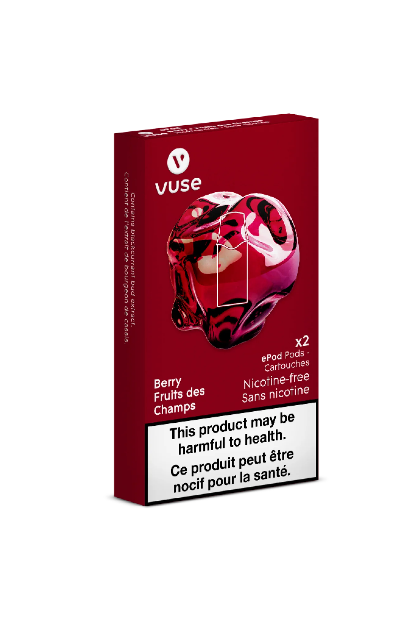 Vuse epods Berry fruits nicotine free