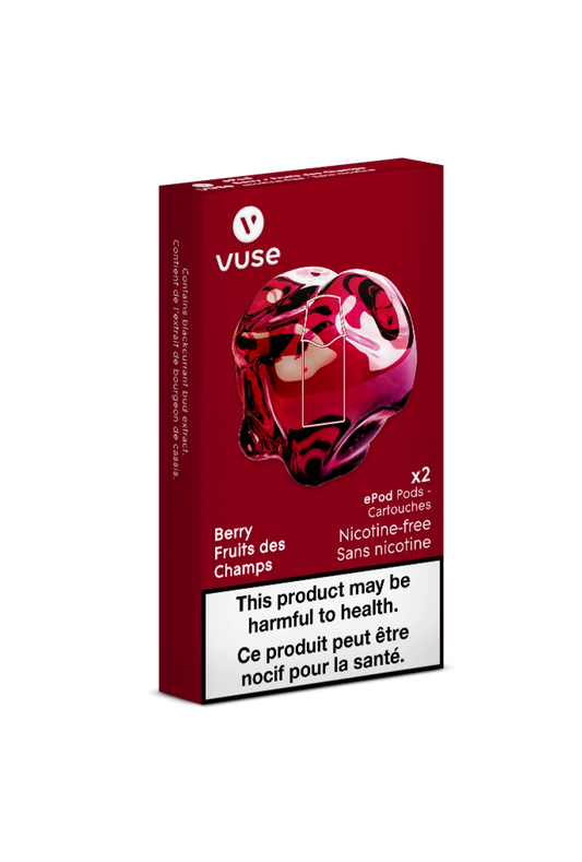 Vuse epods Berry fruits nicotine free *