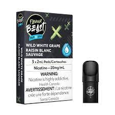 Flavour Beast Pods Wild White Grape Iced (3x2ml) (provincial tax)