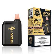 Pop Box Hit G.O.A.T 3500puff Blueberry Kiwi Ice