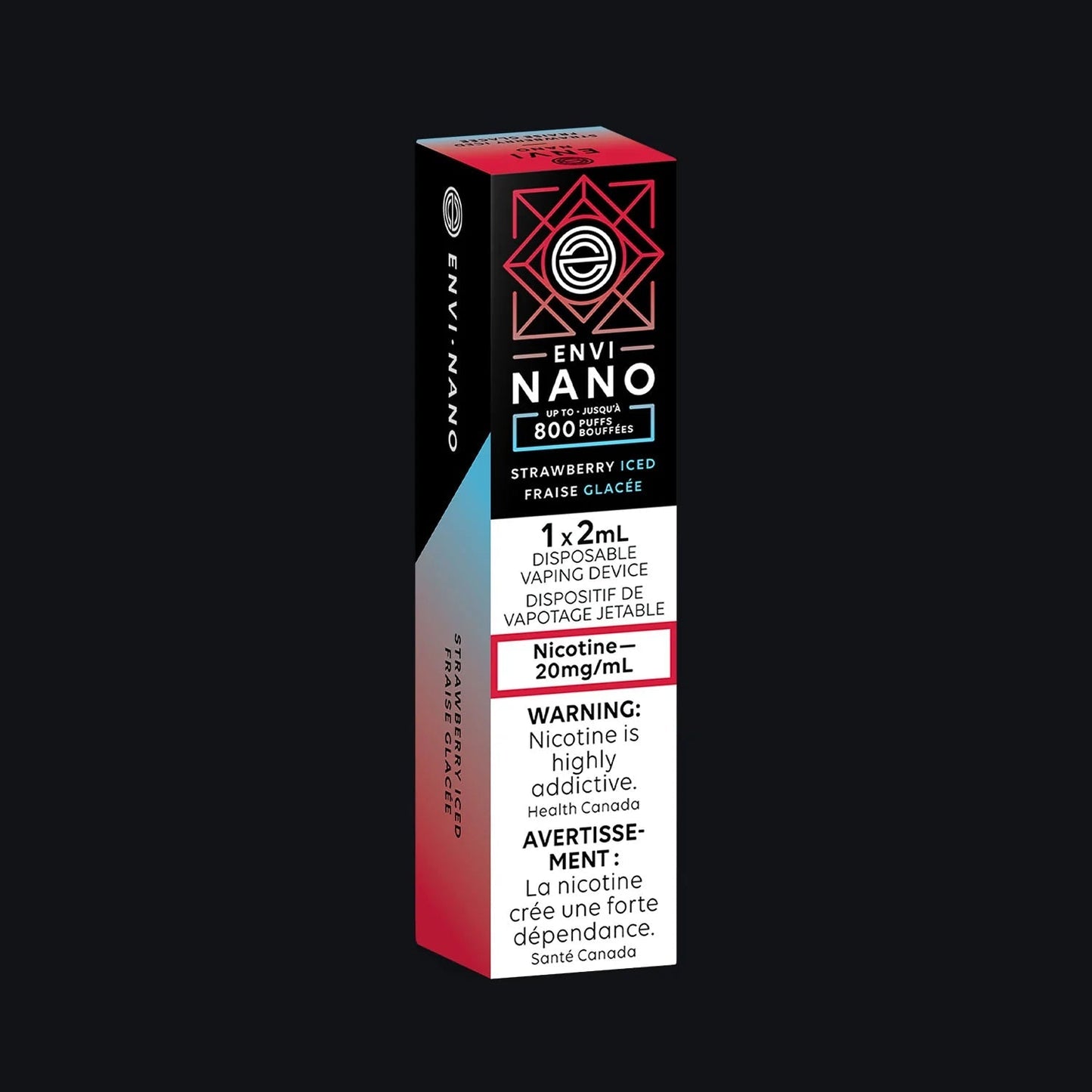 Envi Nano Strawberry Iced 800