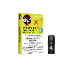 Flavour Beast Pods Flippin’ Fruit Flash (Rainbow Brust) (3x2ml) (provincial tax)