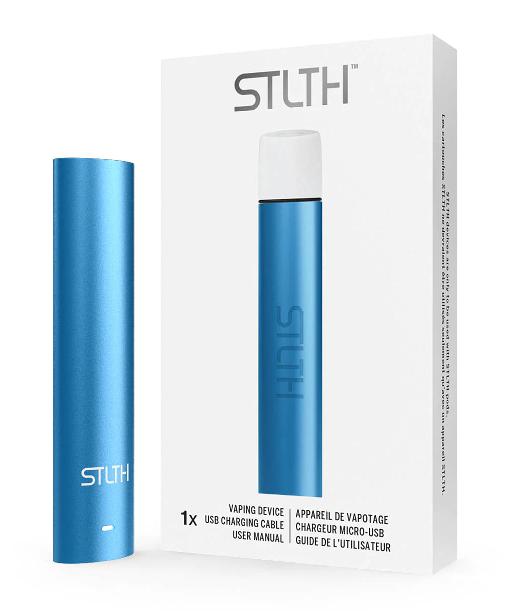 STLTH Device Blue Rubberized