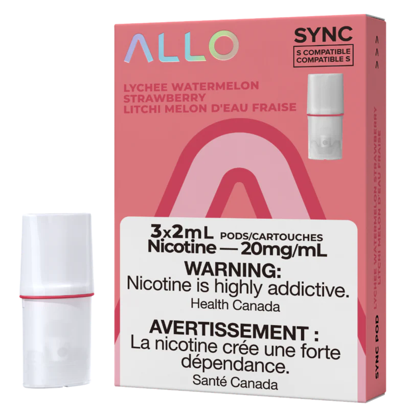 Allo Sync Pods Lychee Watermelon Strawberry (3x2ml)
