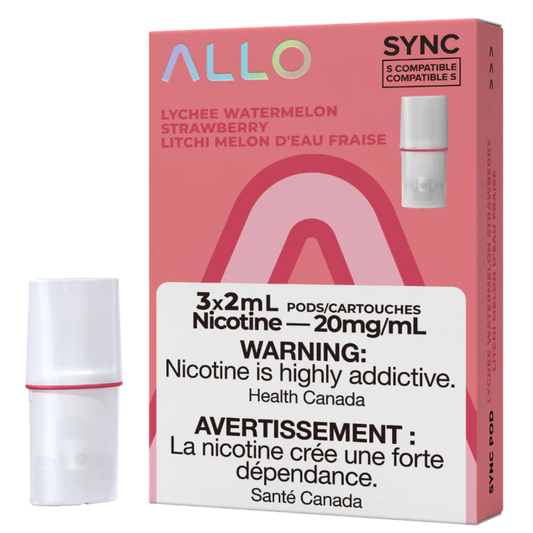 Allo Sync Pods Lychee Watermelon Strawberry (3x2ml)