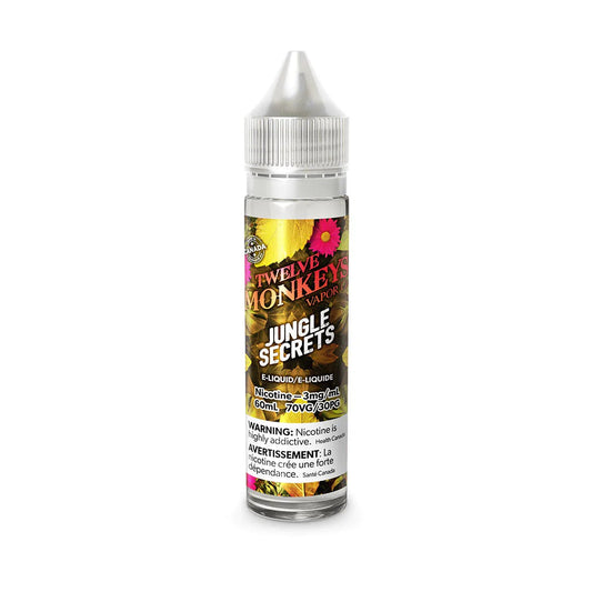 Twelve monkey jungle secret nicotine free 60ml