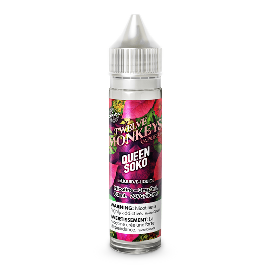 Twelve monkey queen soko 6mg/60ml