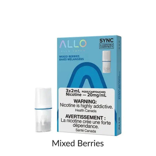 Allo Sync Pods Mixed Berries (3x2ml)