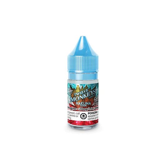 Twelve monkey Salts hakuna ice 20 mg