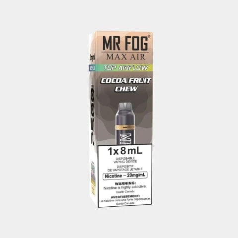 Mr fog max air 2500 cocoa fruit chew