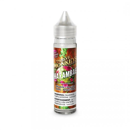 Twelve monkey harambae 3mg/60ml