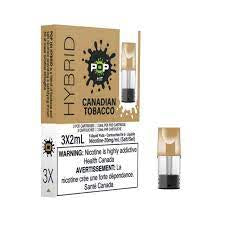 POP Hit Pods Canadian Tobacco 20mg (provincial)