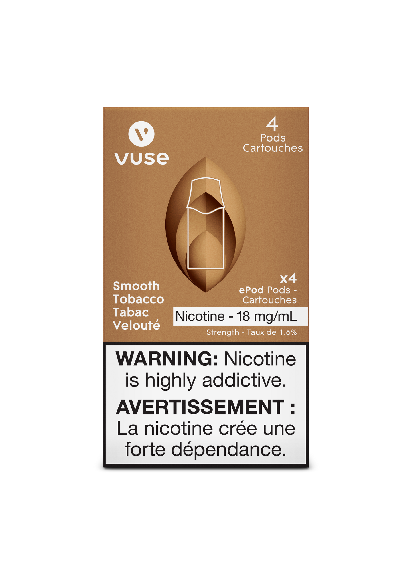 Vuse ePod Smooth Tobacco Pods 4 pack *