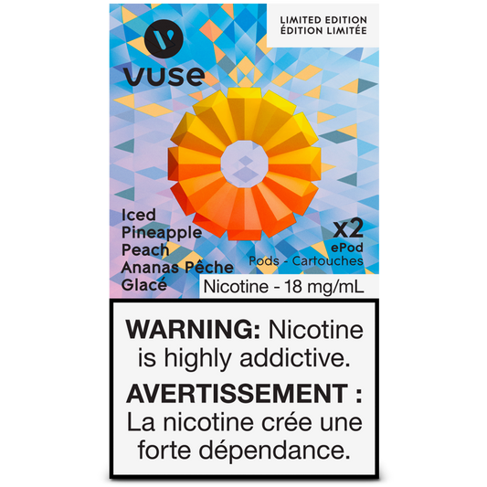 Vuse ePod Iced Pineapple Peach Pods (Limited Edition) *