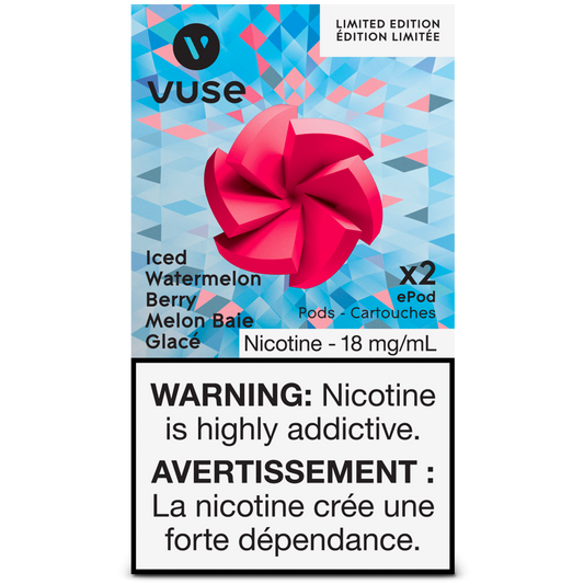 Vuse ePod Iced Watermelon Berry Pods (Limited Edition)18mg *