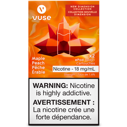 Vuse ePod Maple Peach Pods (2x) - Limited Edition *