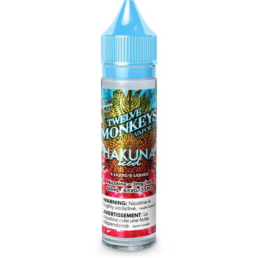 Twelve Monkeys Hakuna Iced 3mg/60ml