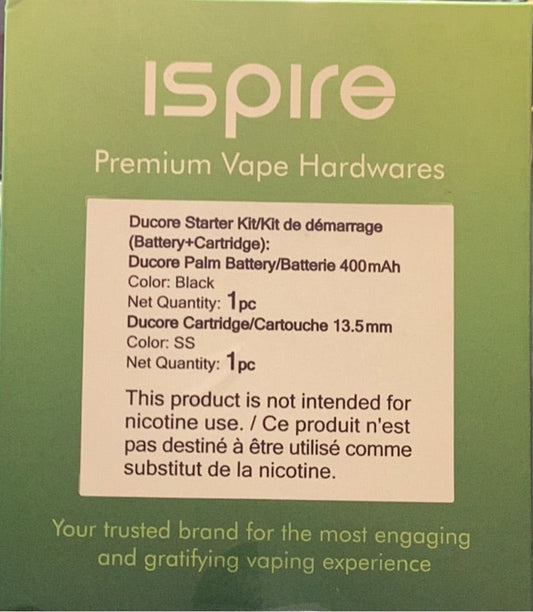 Ispire ducore premium vape hardwaes