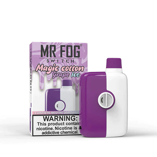 Mr fog switch 5500 magic cotton grape ice