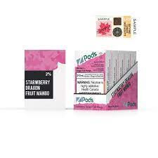 Z pods strawberry dragon Fruit mango