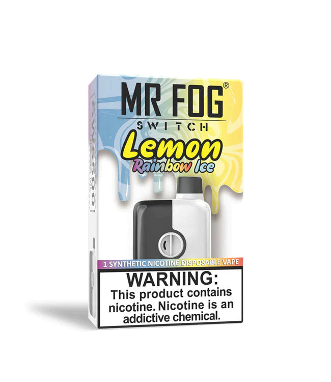 Mr fog switch 5500 lemon rainbow ice