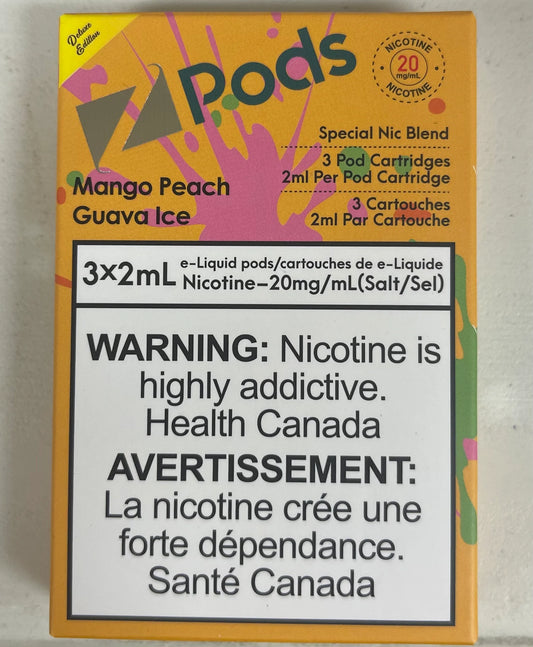 Z pods Peach mango guava
