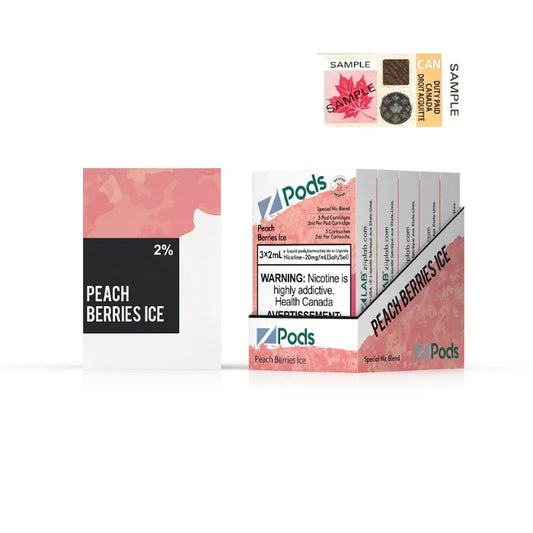 Z pods peach berry ice
