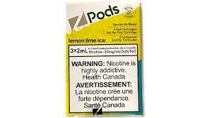 Z pods lemon lime ice